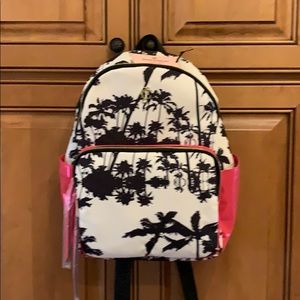 NWT Juicy Couture flamingo backpack 15tx10wx5d